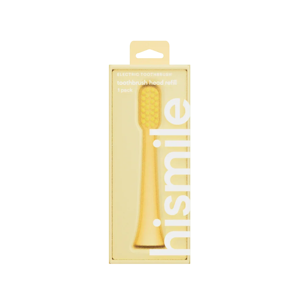 Toothbrush Replacement Heads - Yellow